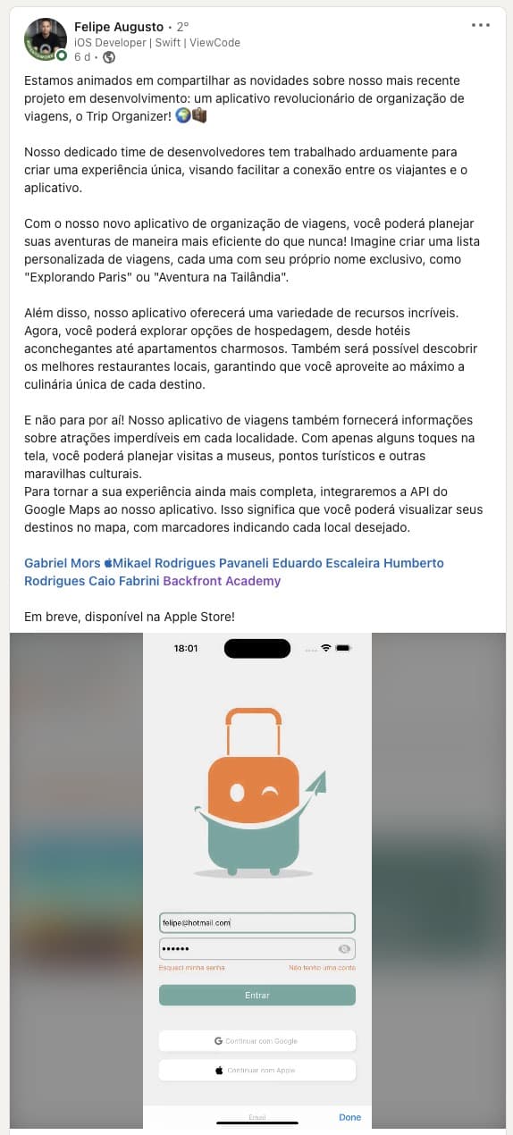 Depoimento de Augusto