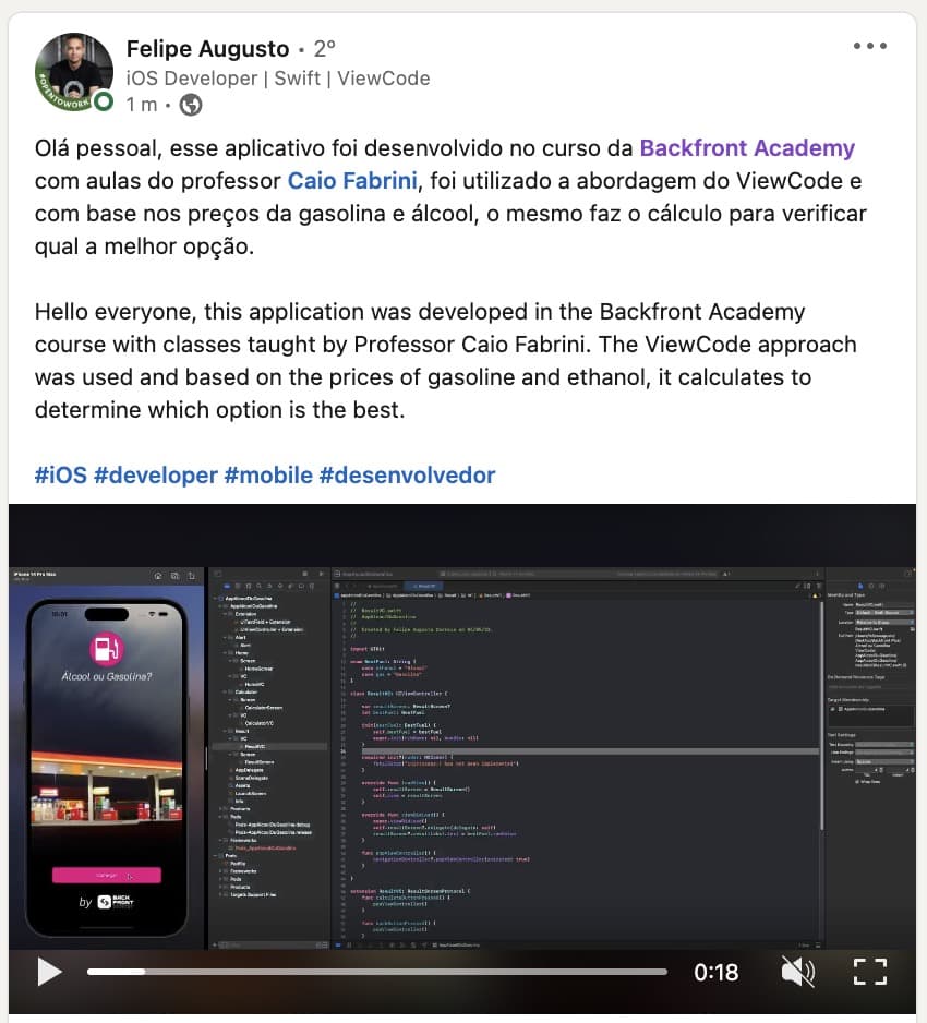Depoimento de Felipe Augusto